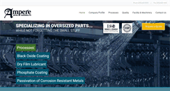 Desktop Screenshot of amperemetal.com